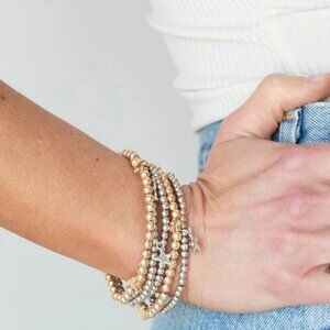 Paparazzi Jewelry Accessories - American All-Star - Multi Bracelet - Vintage